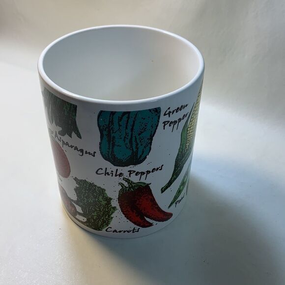 Large 32 Ounce Vegetable Designed Coffee Coco Mug - Picture 2 of 5